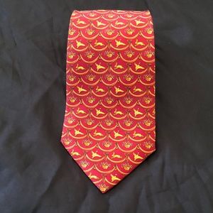 Salvatore Ferragamo Italian Silk Neck Tie